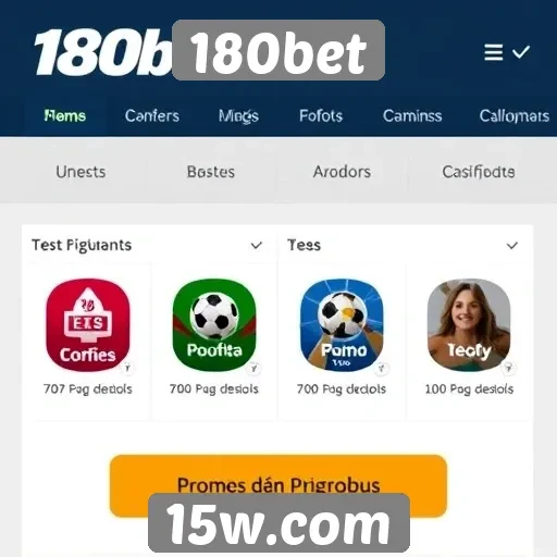Promoções e bônus oferecidos pelo 180bet